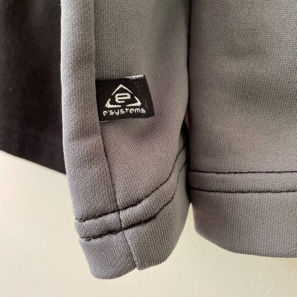 NFL Team Apparel Green Bay Packers Men’s Sz Med 1/4 Zip Black Gray L/S Pullover - Picture 6 of 10